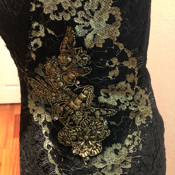 Elie Tahari embellished lace dress - Picture 3 of 7